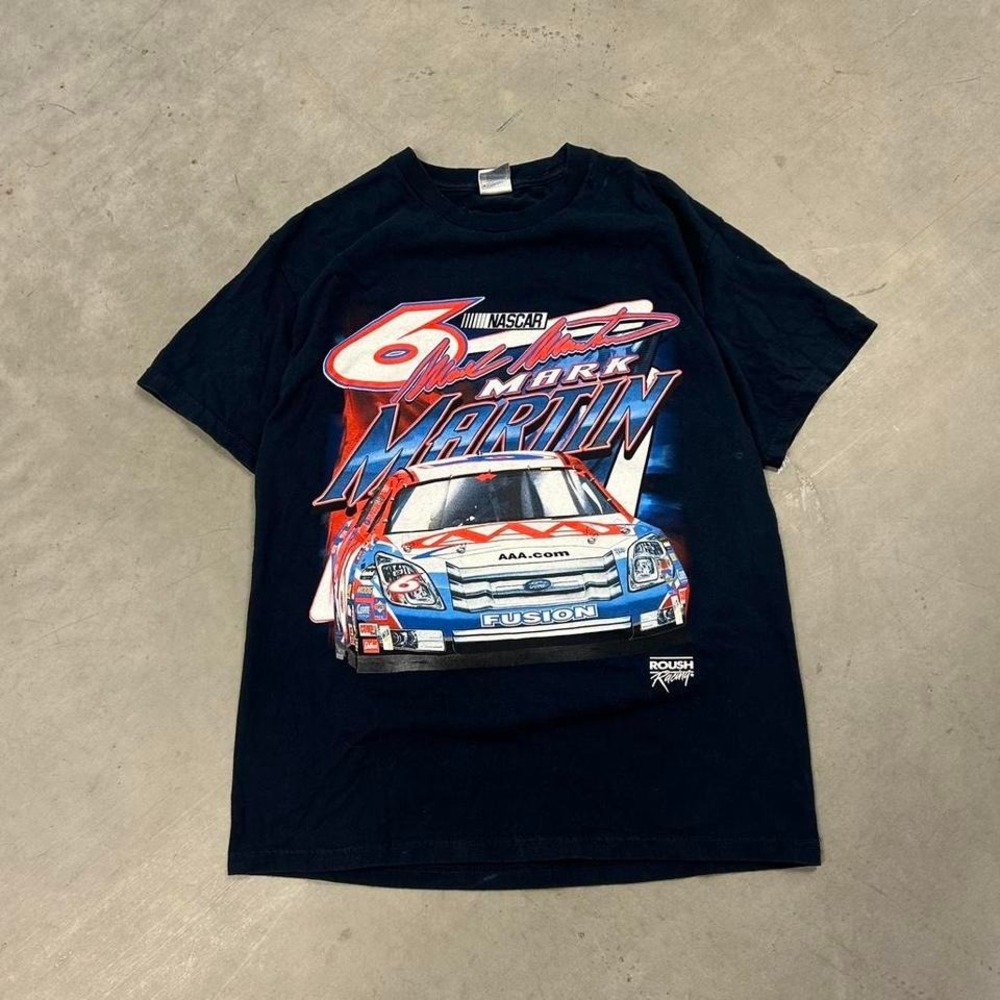 Y2K NASCAR Graphic Racing Shirt‎